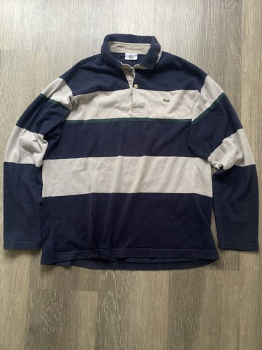 Vintage lacoste langarm polo - vintage,
