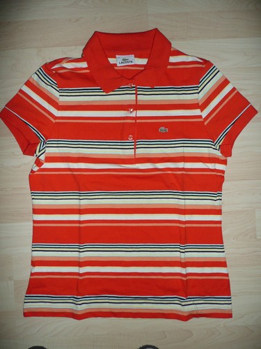 Lacoste poloshirt orange - lacoste,