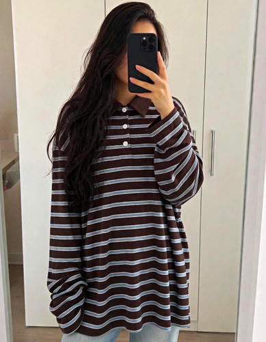Shein damen polo langarm - polo,