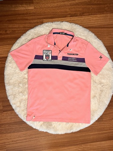 Xtep herren poloshirt - poloshirt, rosa